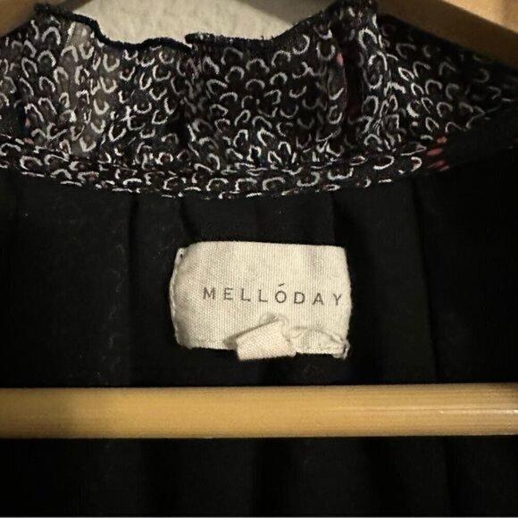 Melloday Women’s Dress Long Sleev V Neck Size Medium - Picture 7 of 10